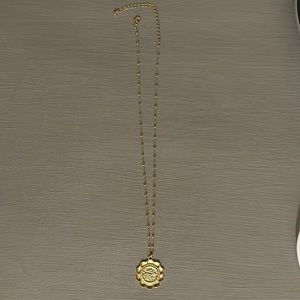 Uncommon James large medallion necklace